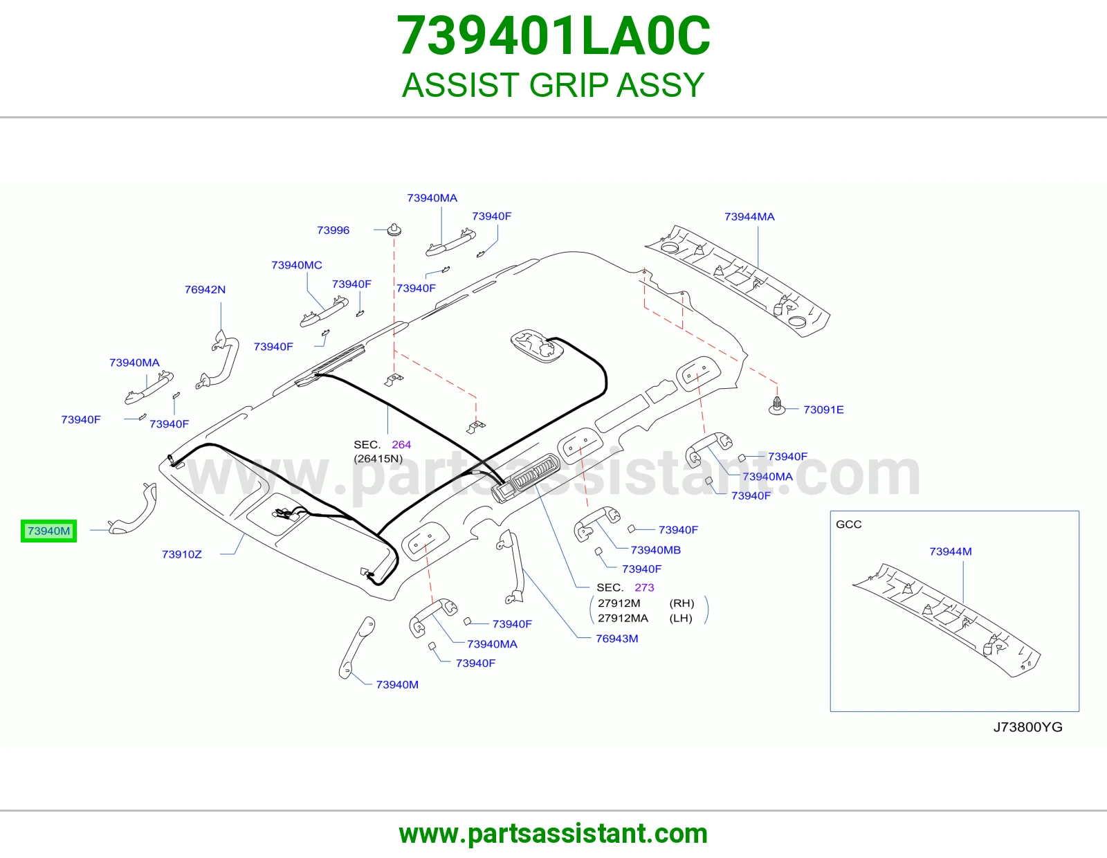 ASSIST GRIP ASSY