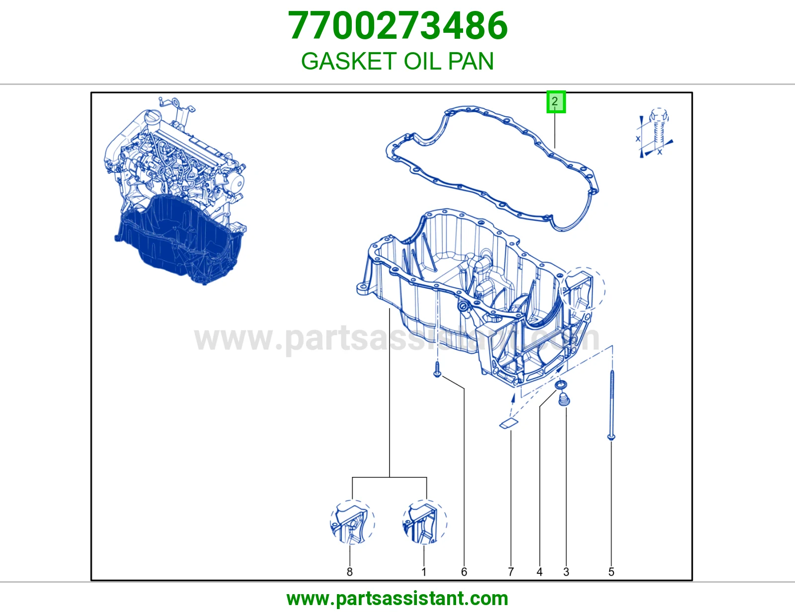 GASKET OIL PAN