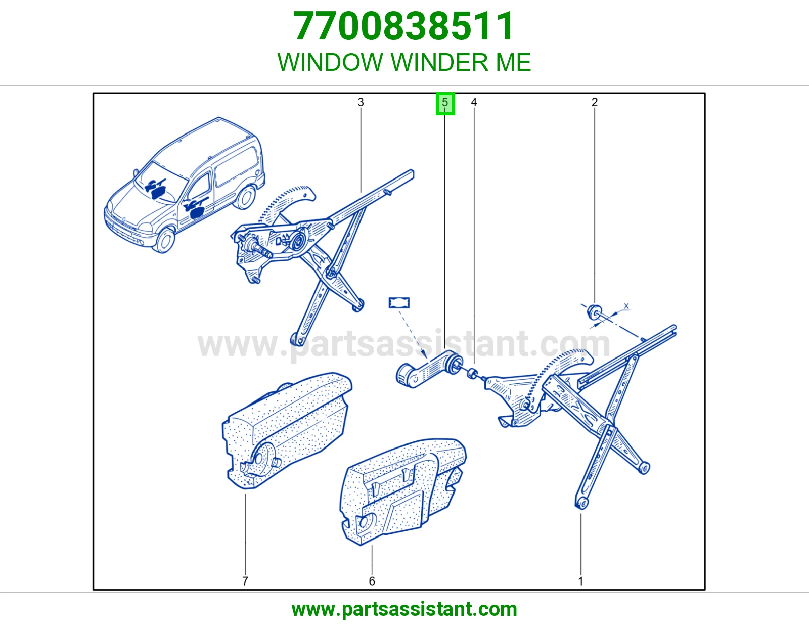 WINDOW WINDER  ME