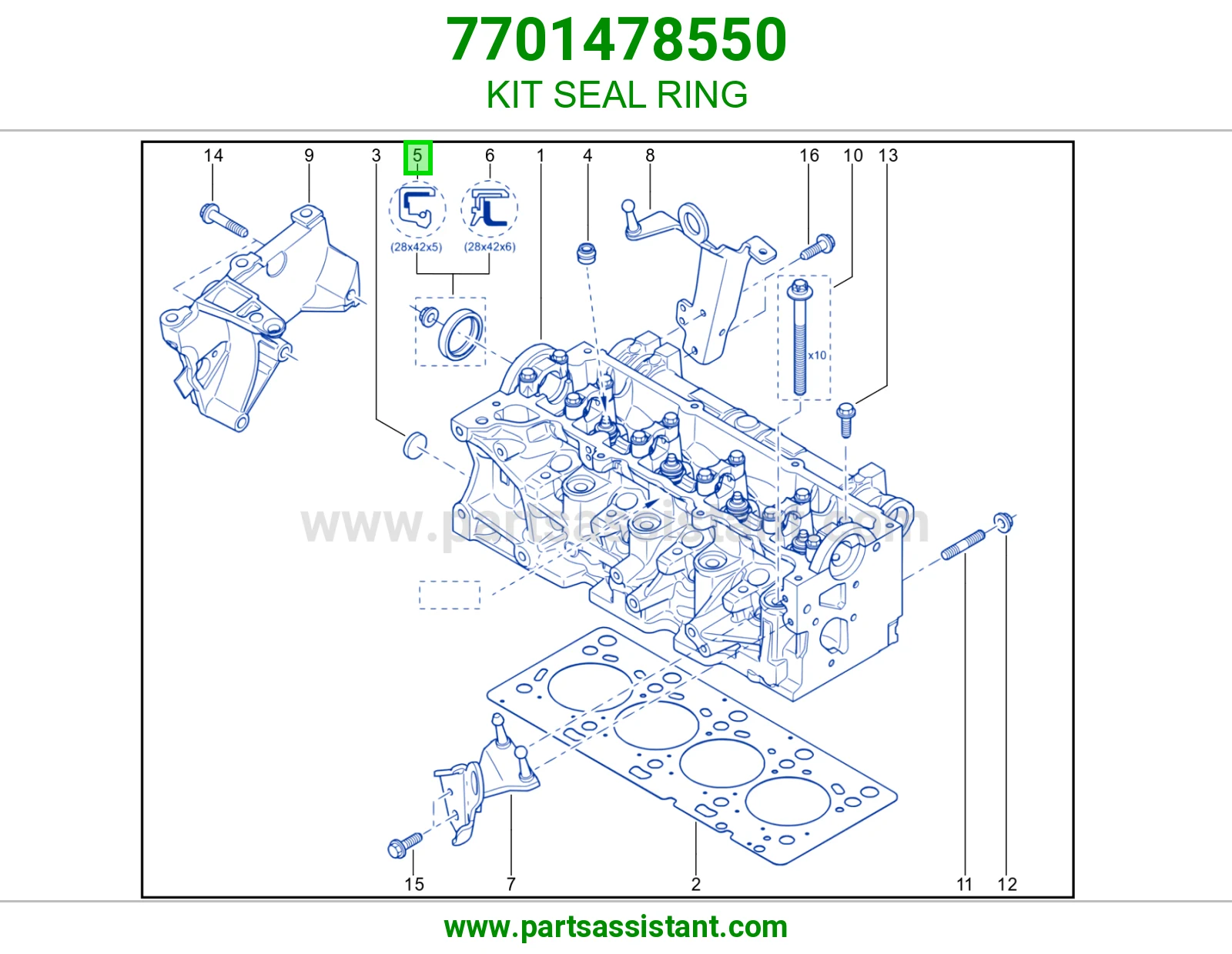 KIT SEAL RING