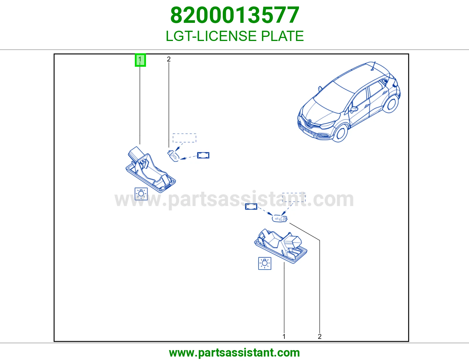 LGT-LICENSE PLATE