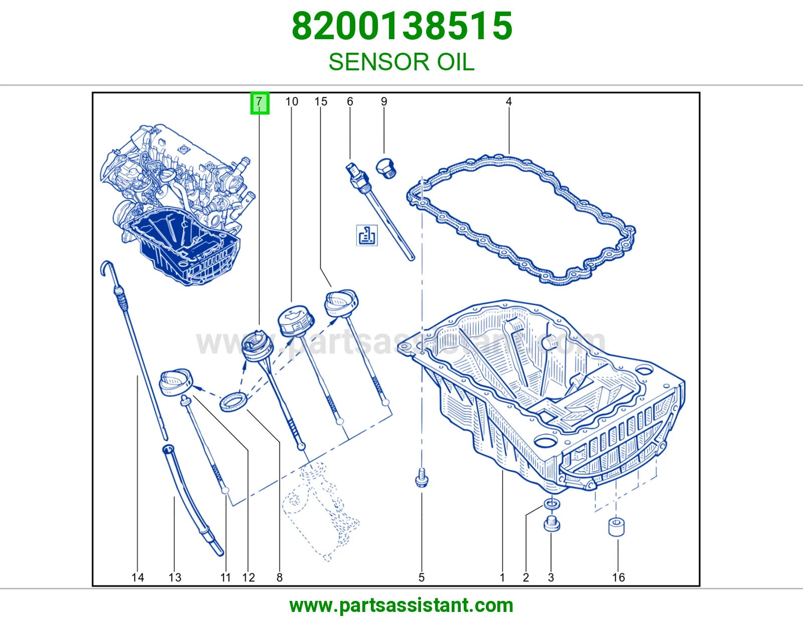 SENSOR OIL