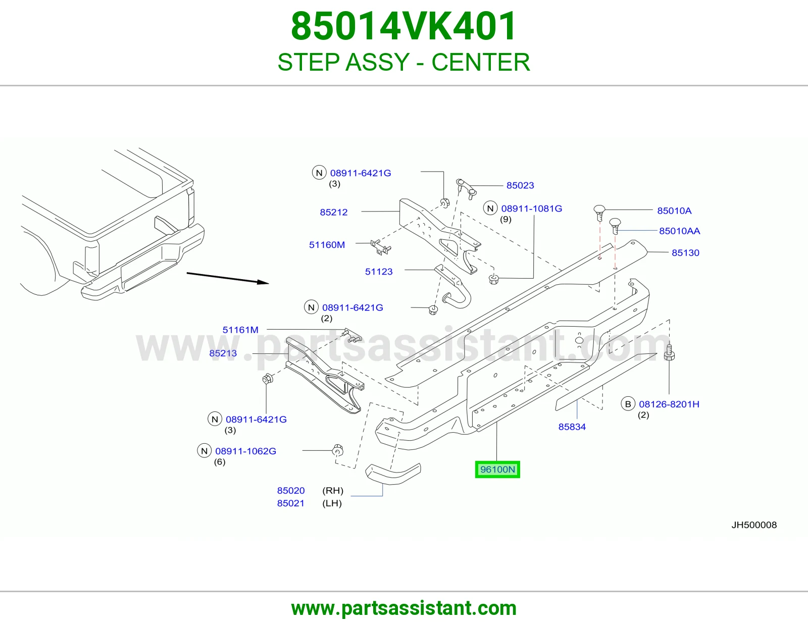 STEP ASSY - CENTER