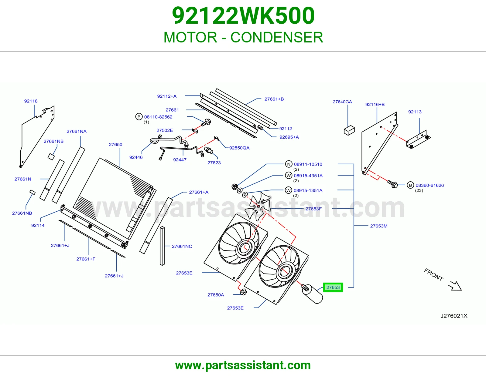 MOTOR - CONDENSER