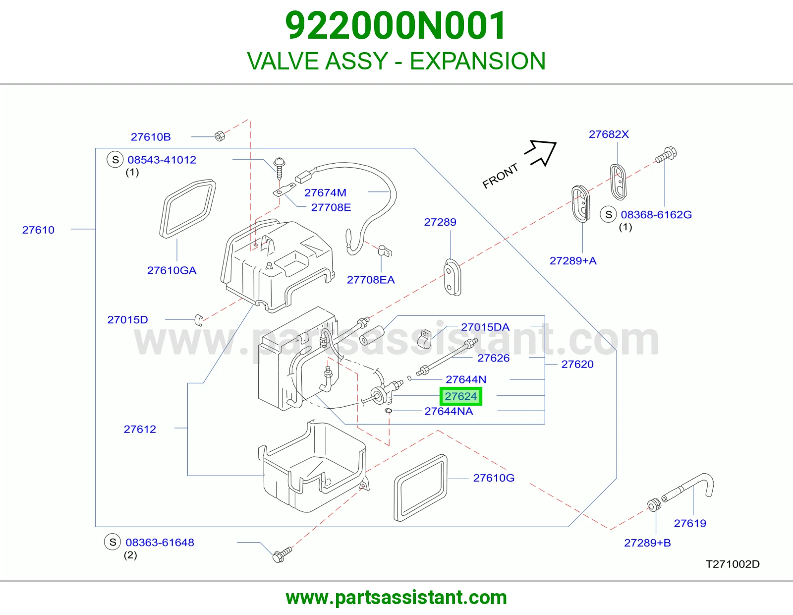 VALVE ASSY - EXPANSION