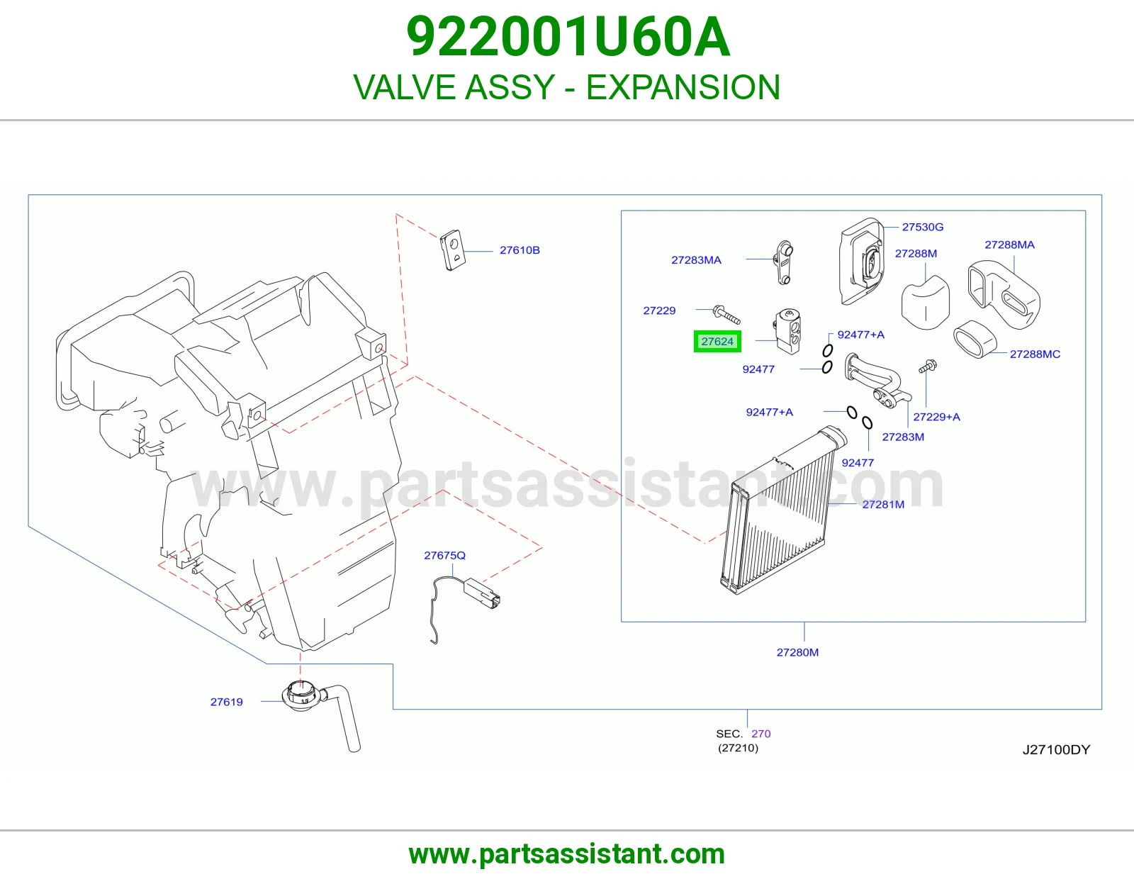 VALVE ASSY - EXPANSION