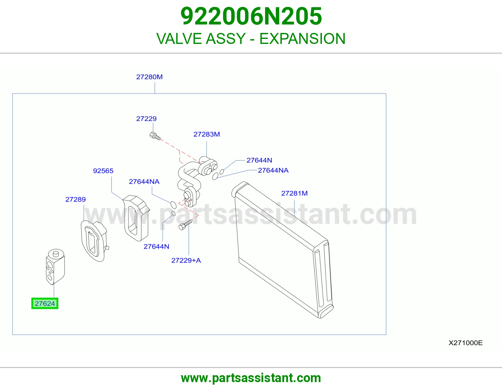 VALVE ASSY - EXPANSION