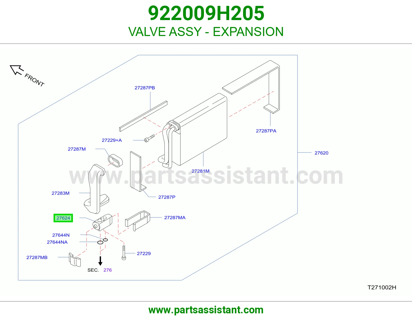 VALVE ASSY - EXPANSION