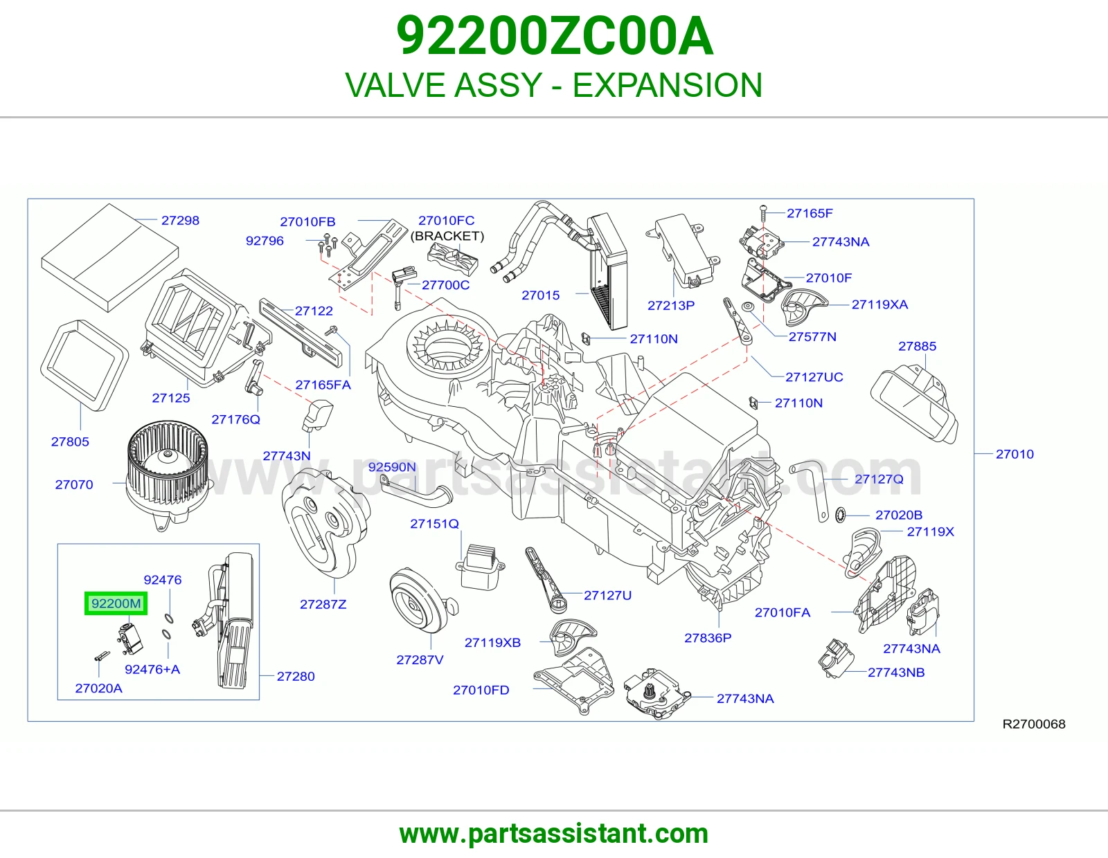 VALVE ASSY - EXPANSION