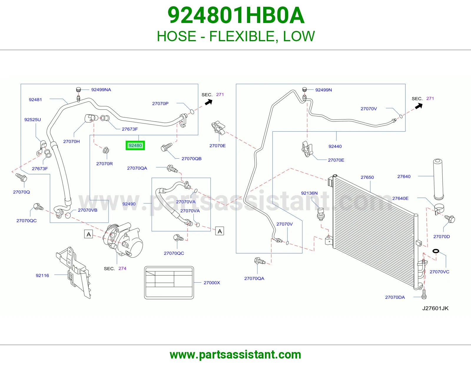 HOSE - FLEXIBLE, LOW