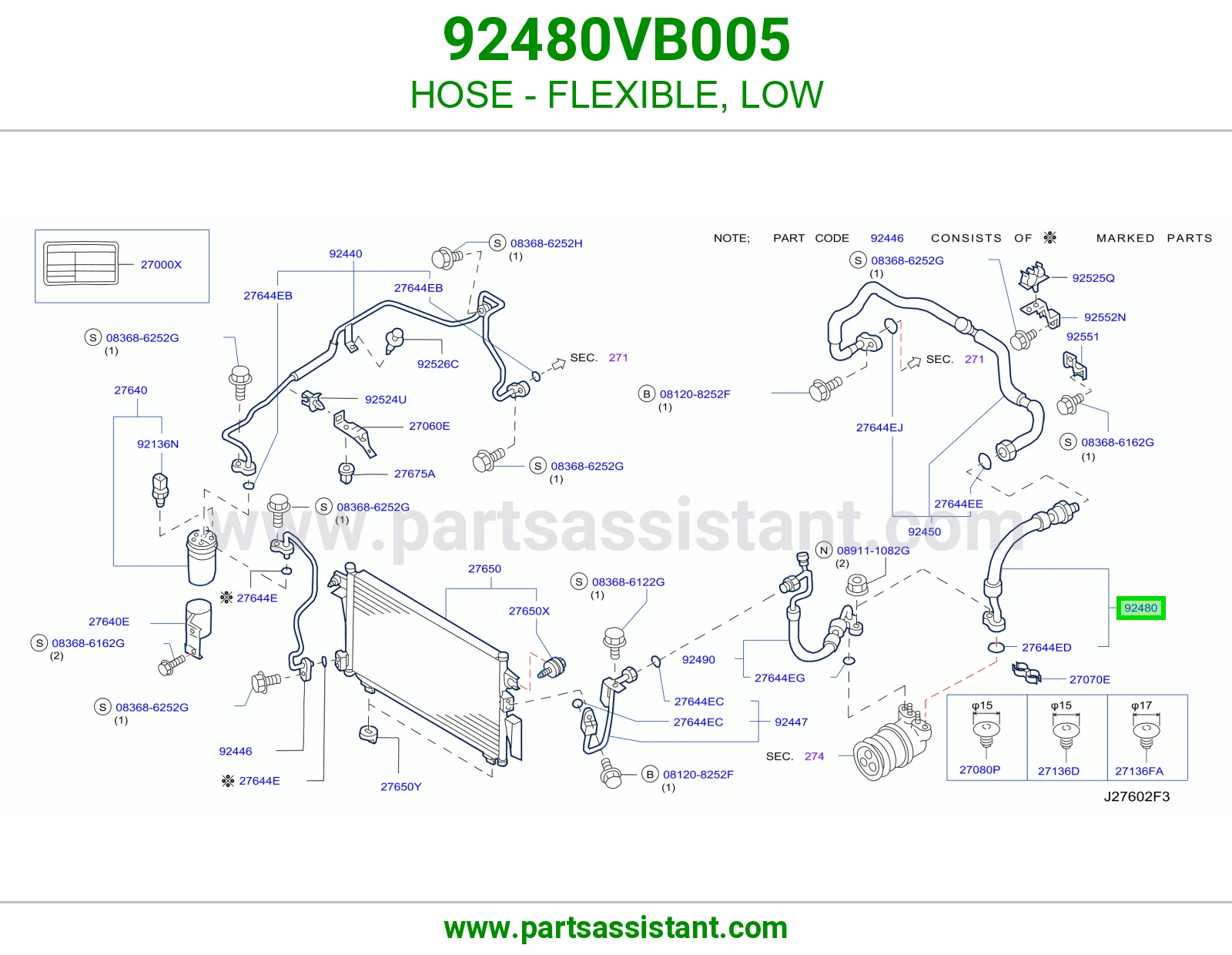 HOSE - FLEXIBLE, LOW