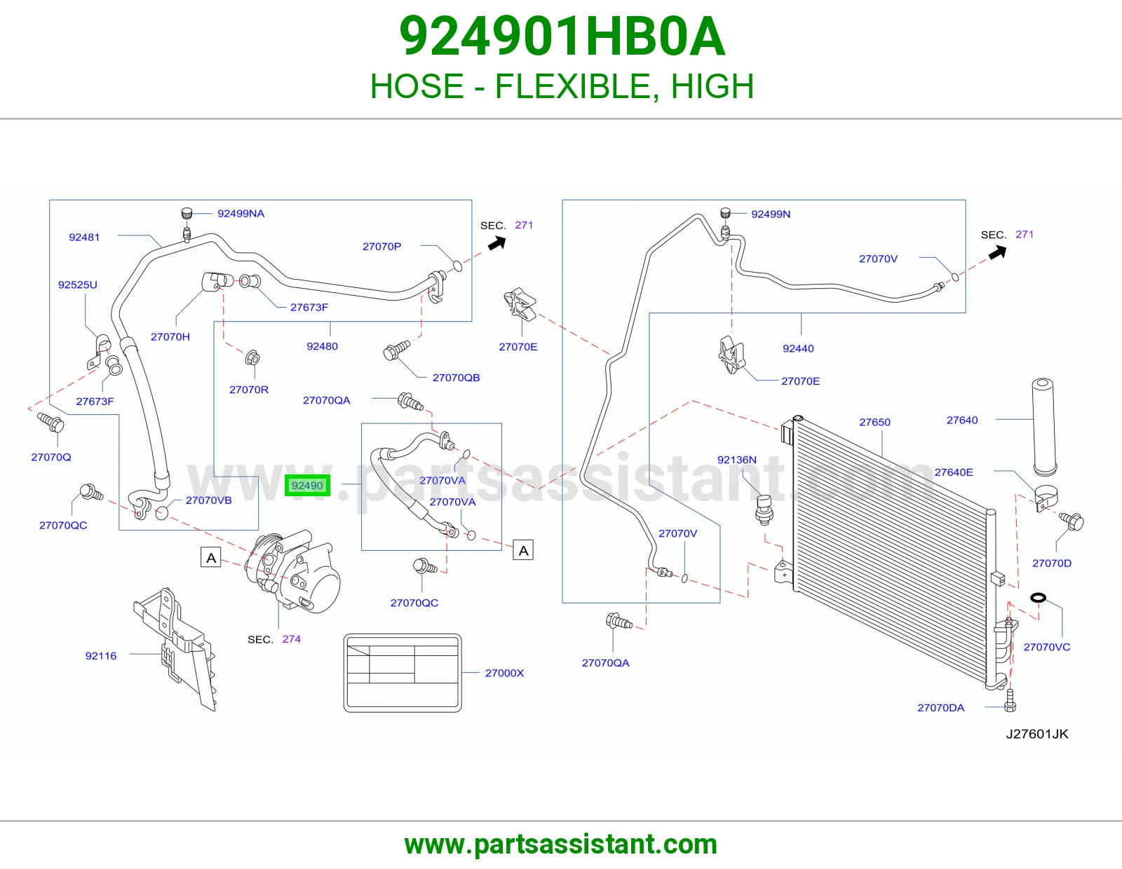 HOSE - FLEXIBLE, HIGH
