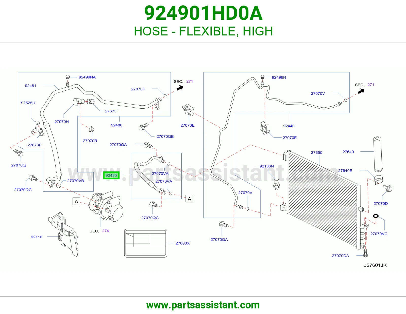 HOSE - FLEXIBLE, HIGH