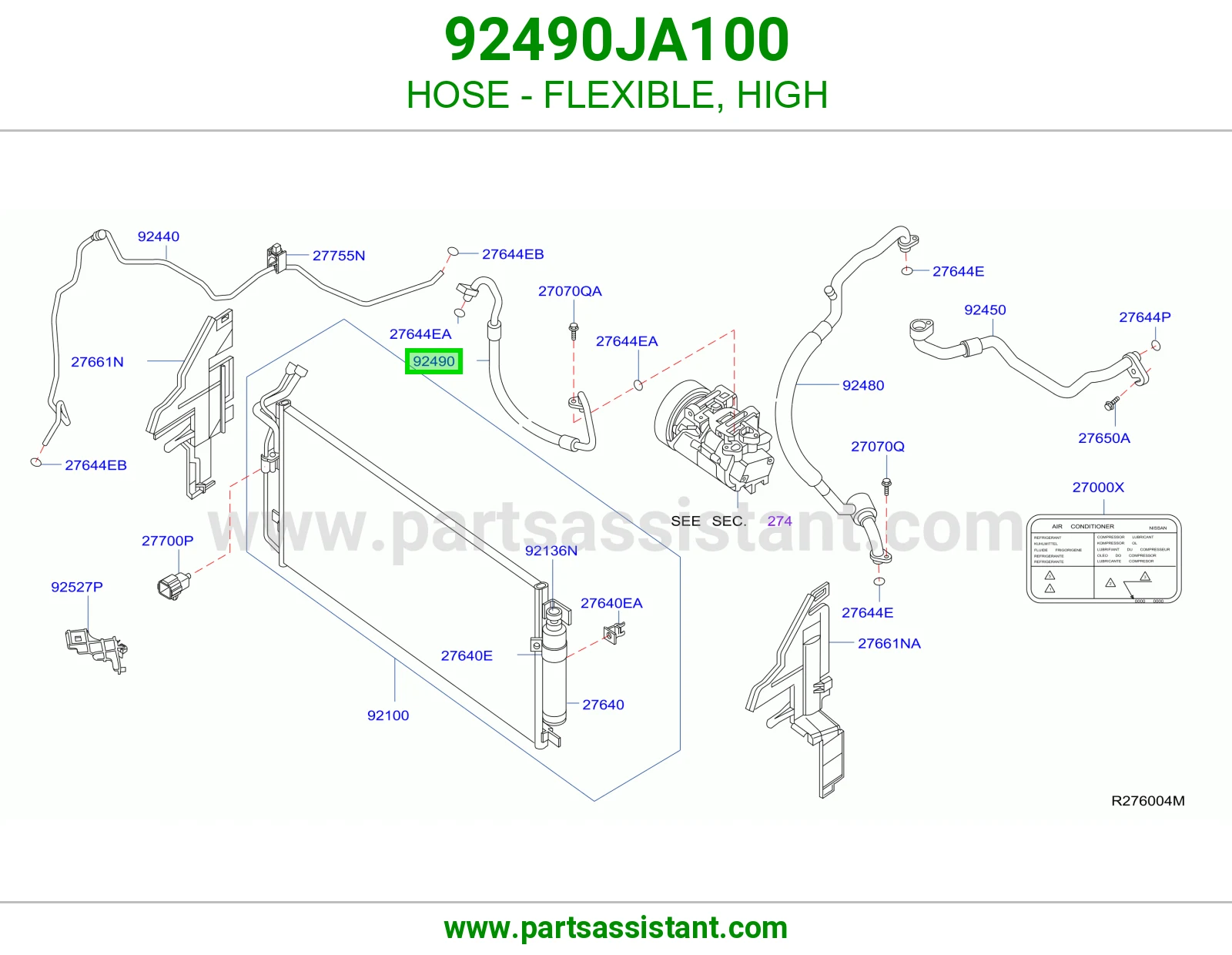 HOSE - FLEXIBLE, HIGH