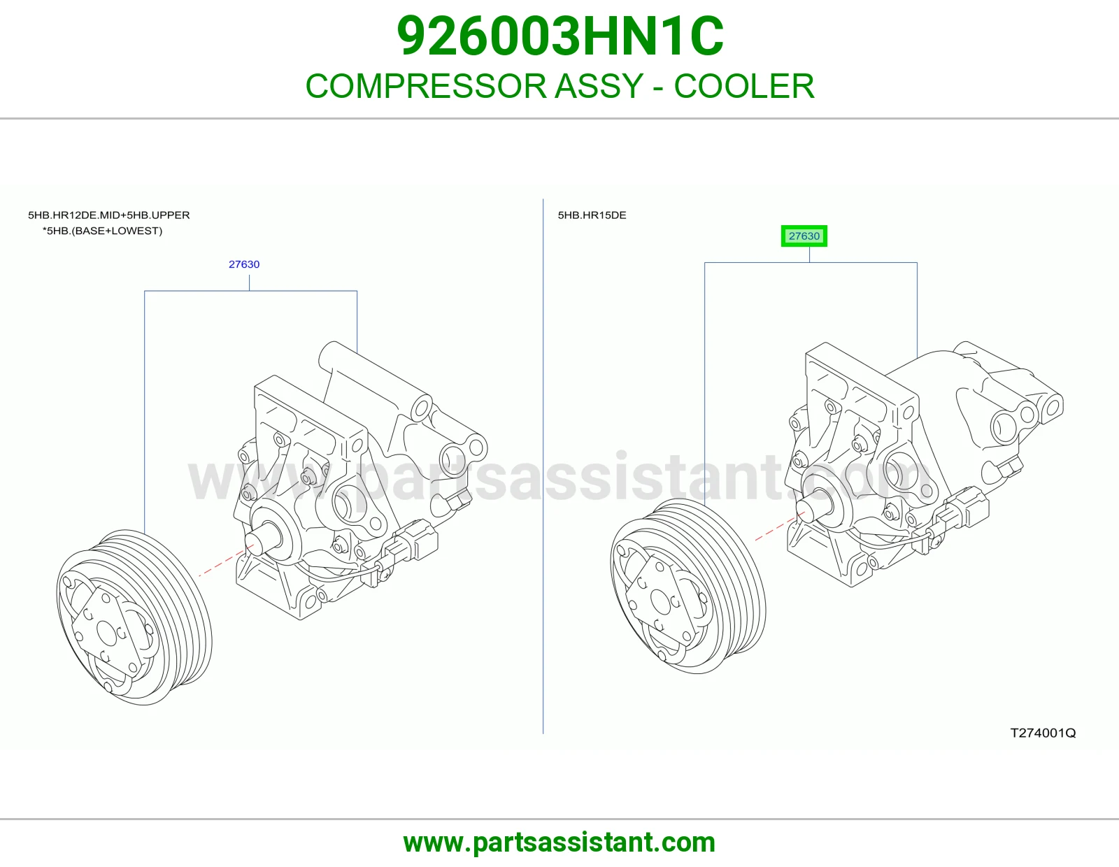COMPRESSOR ASSY - COOLER