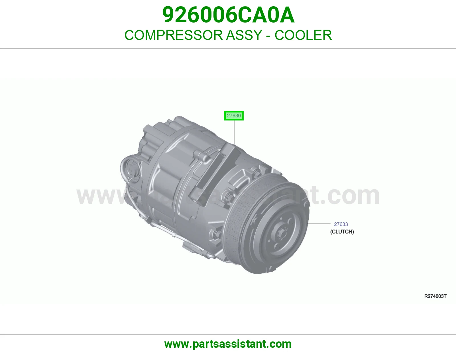 COMPRESSOR ASSY - COOLER
