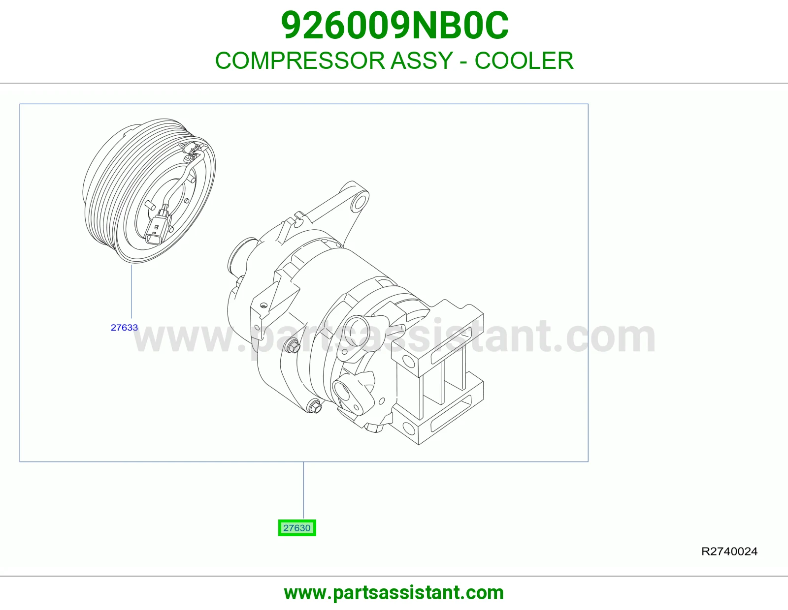 COMPRESSOR ASSY - COOLER