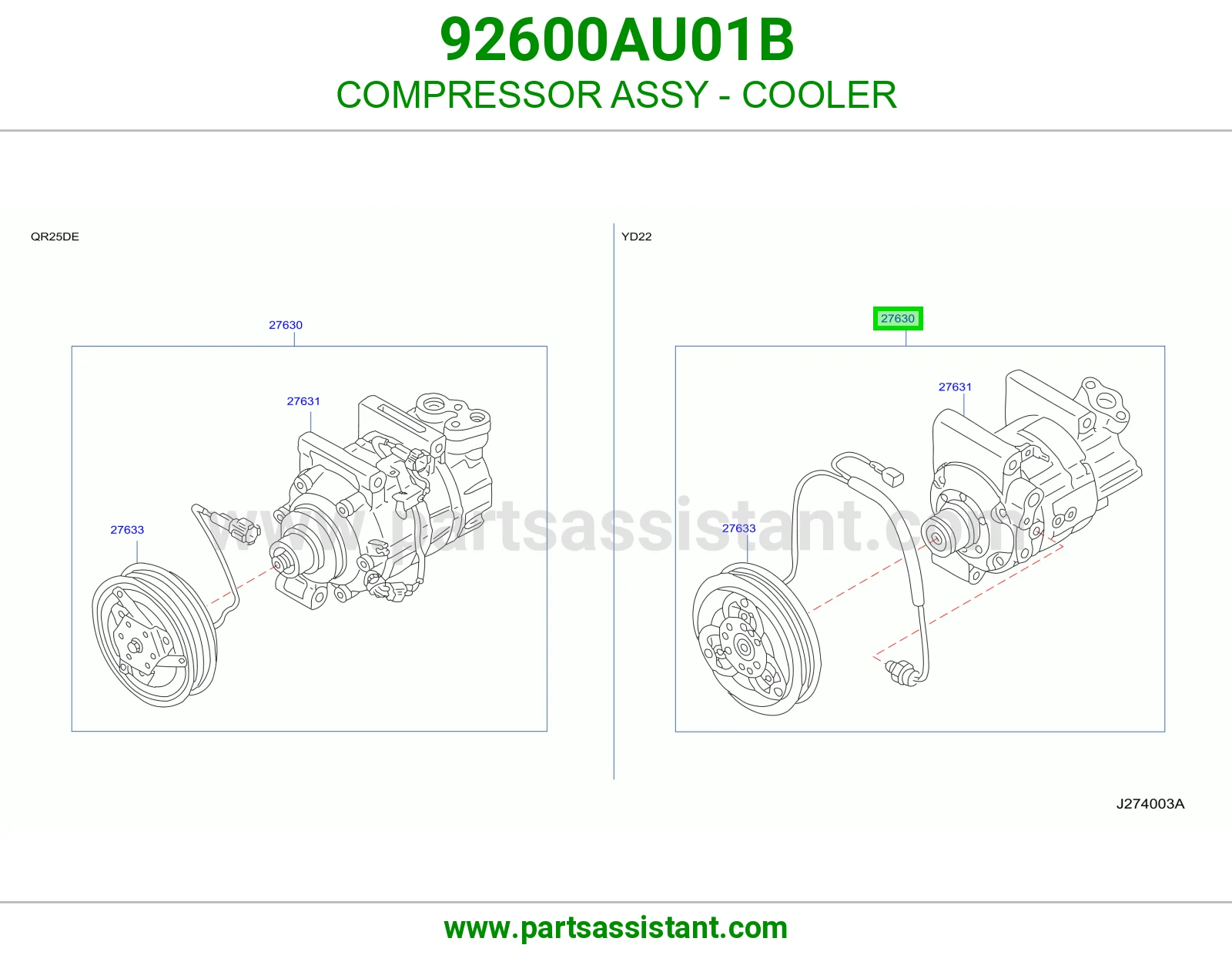 COMPRESSOR ASSY - COOLER