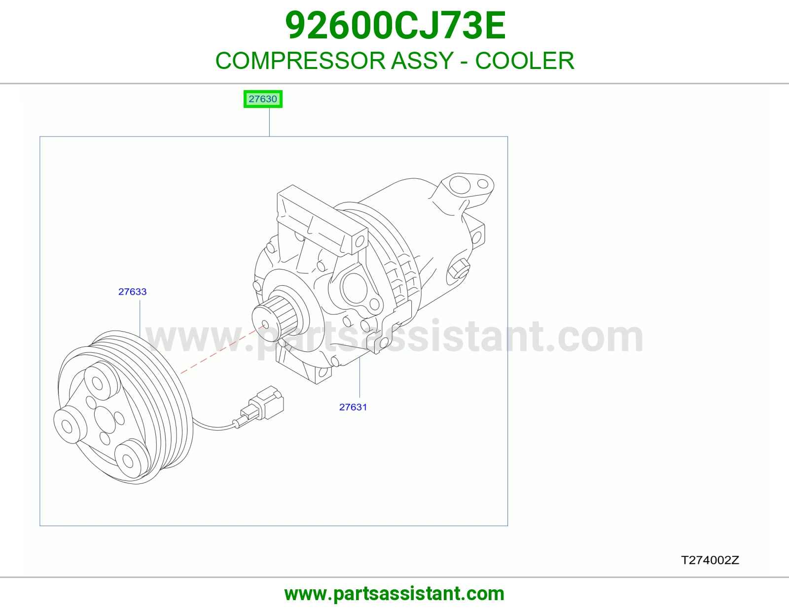 COMPRESSOR ASSY - COOLER