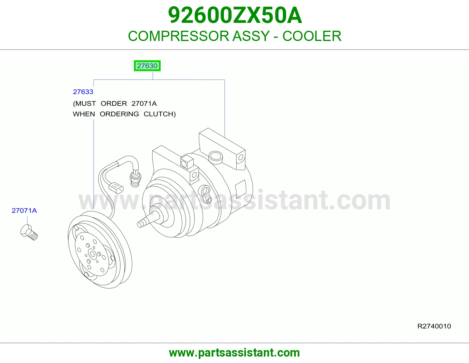 COMPRESSOR ASSY - COOLER