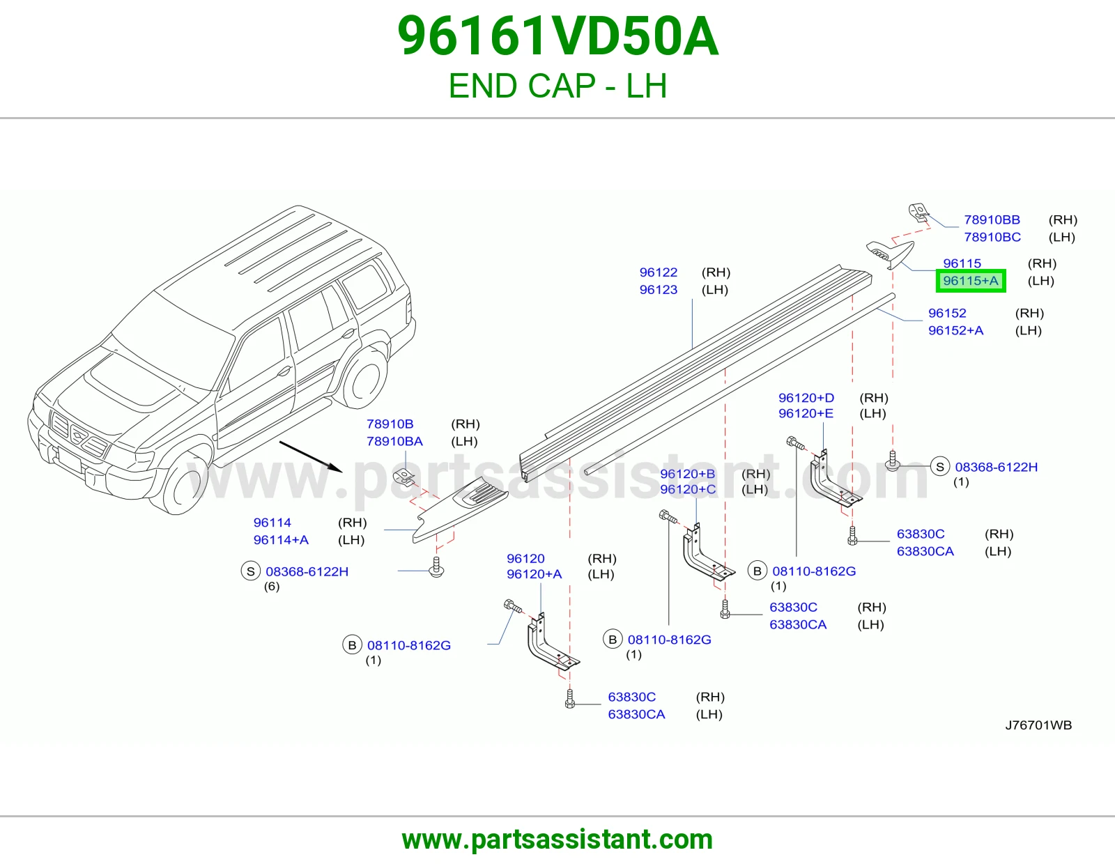 END CAP - LH