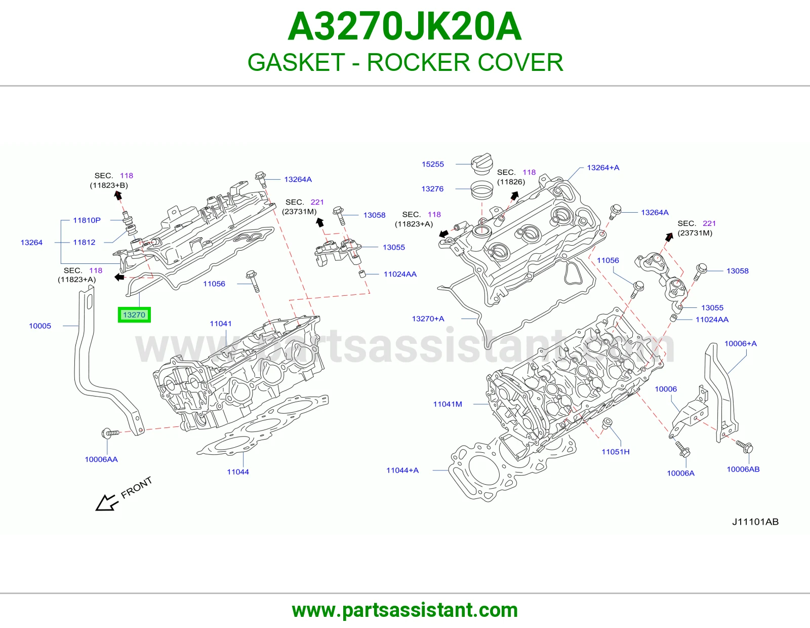 GASKET - ROCKER COVER