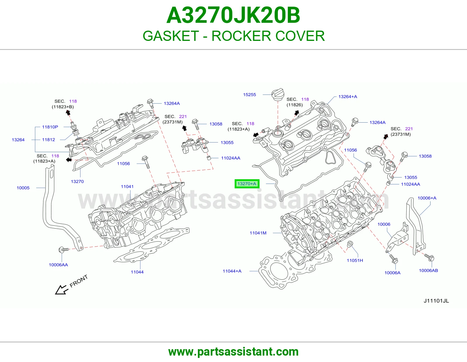 GASKET - ROCKER COVER