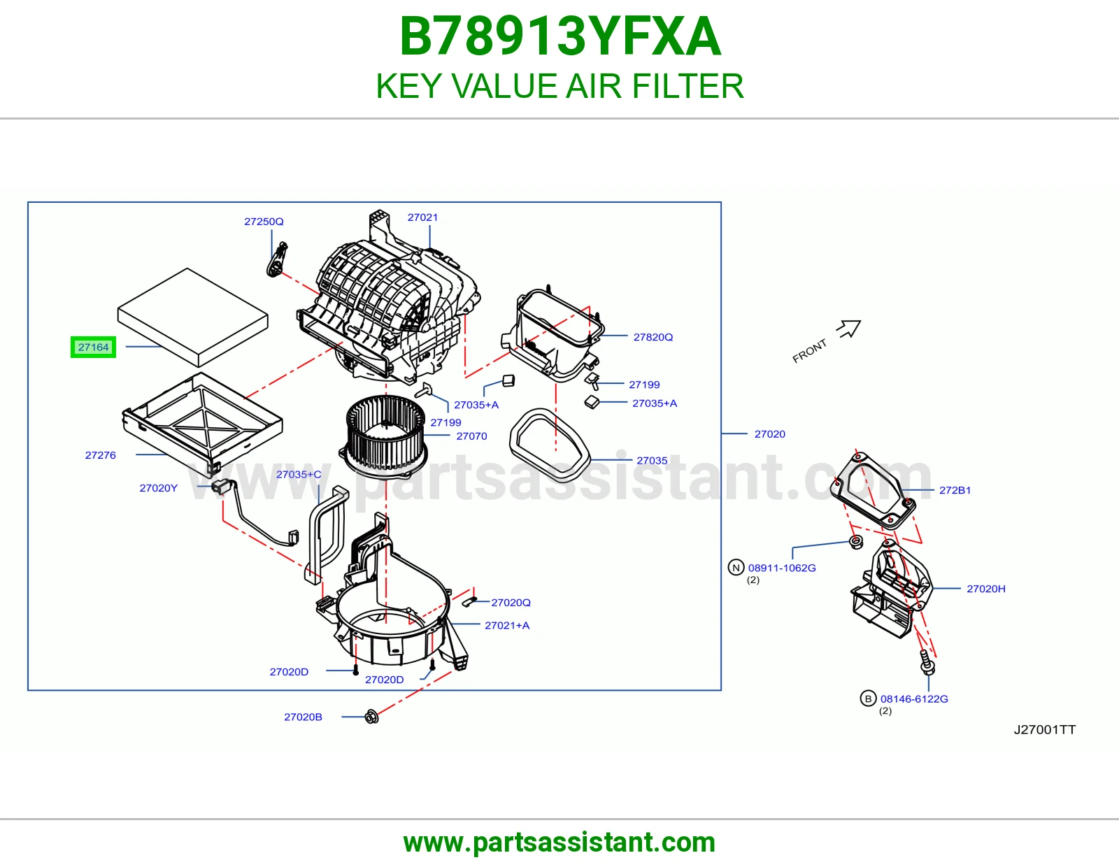 KEY VALUE AIR FILTER