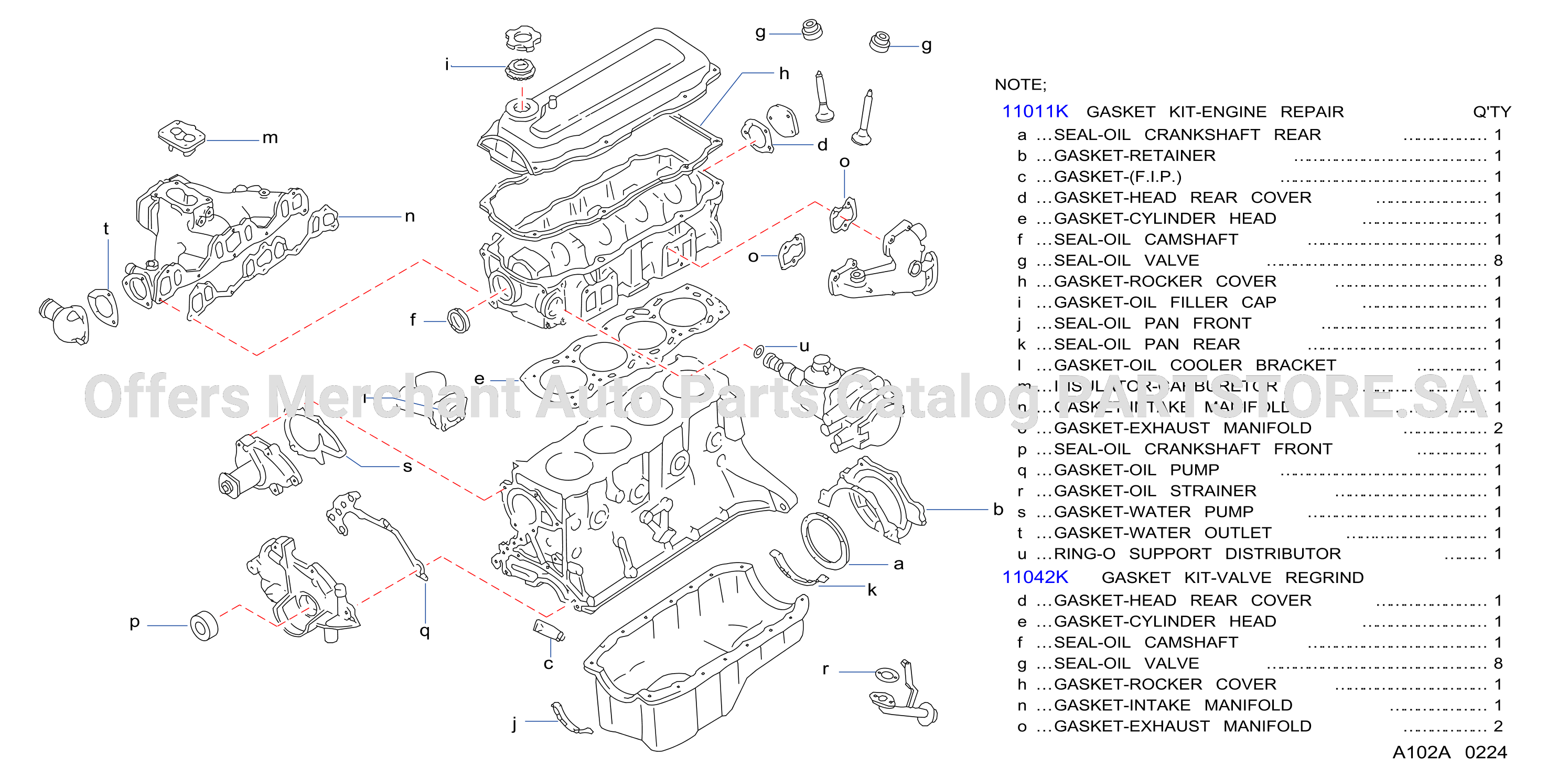 Engine Gasket Kit