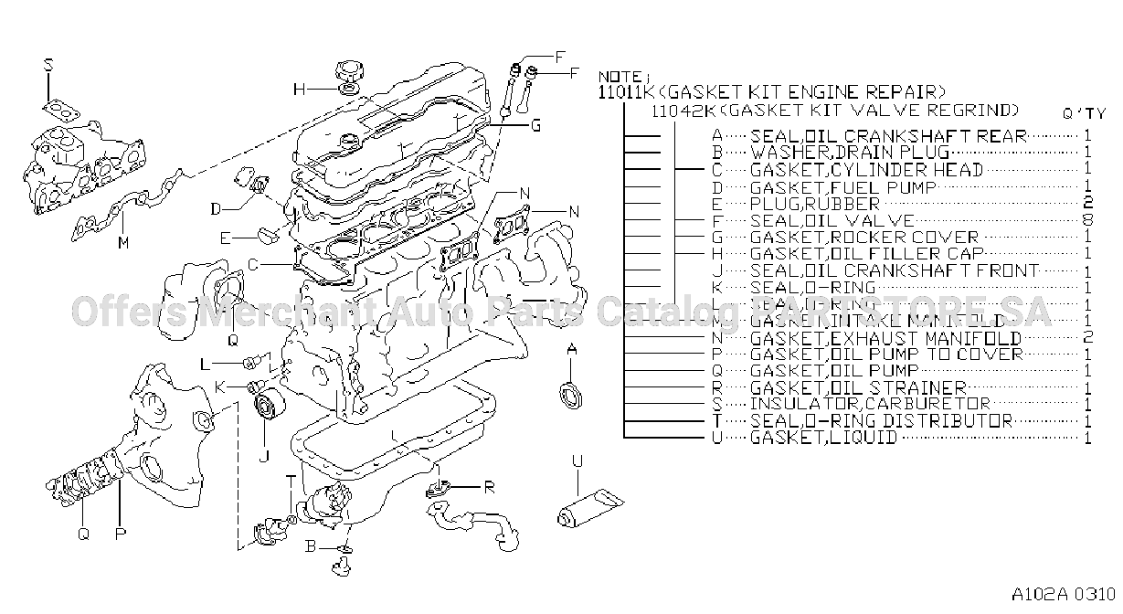 Engine Gasket Kit