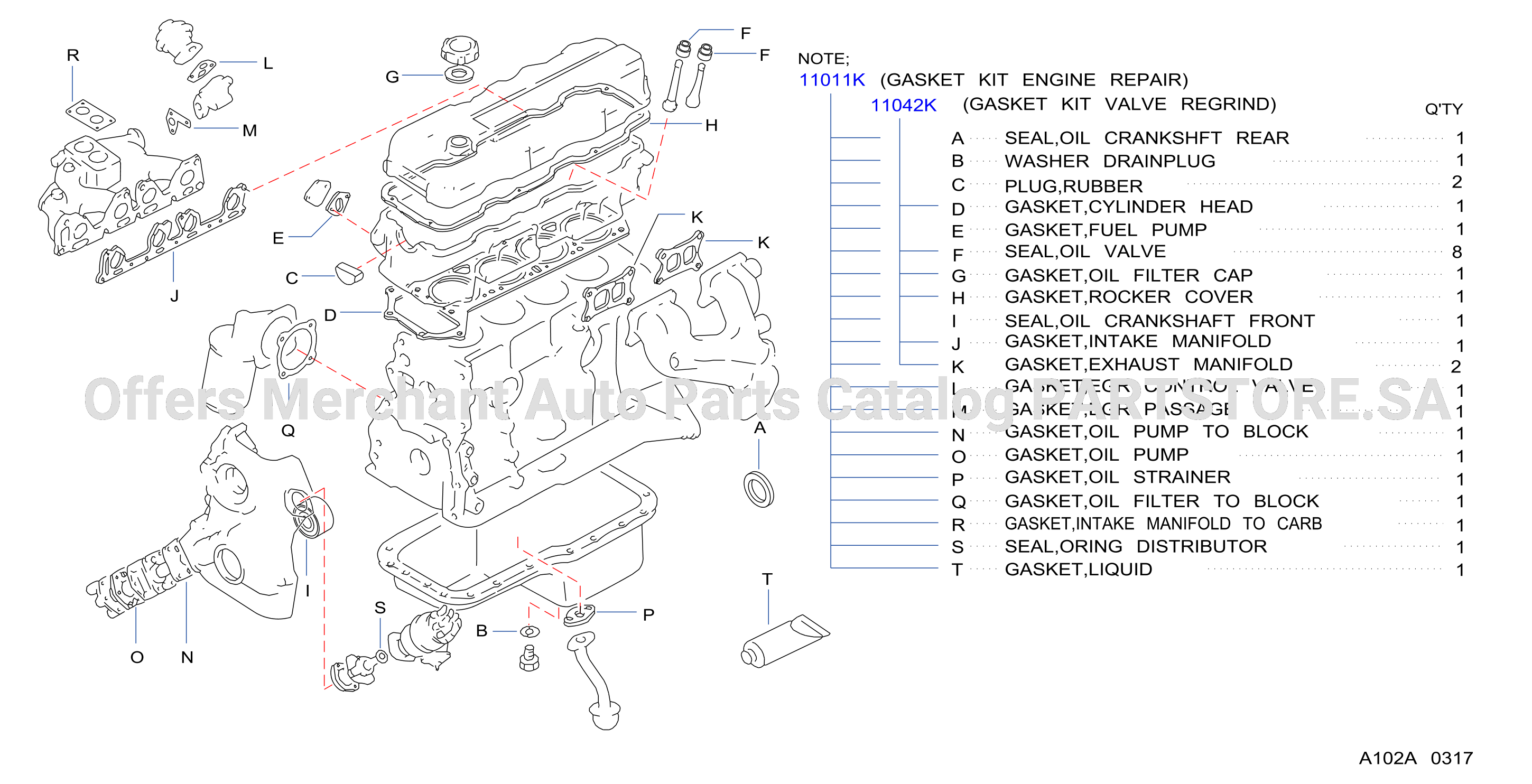 Engine Gasket Kit