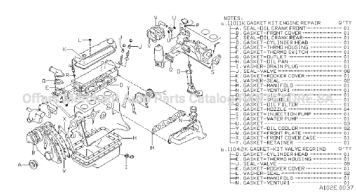 Engine Gasket Kit