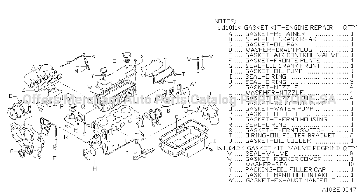 Engine Gasket Kit