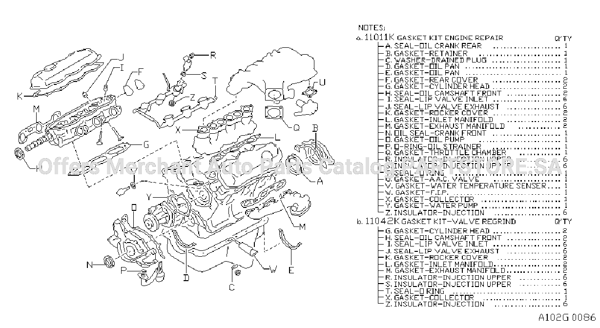 Engine Gasket Kit