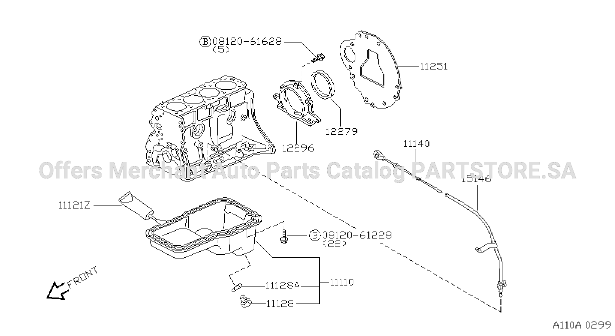 Cylinder Block Oil Pan Assy