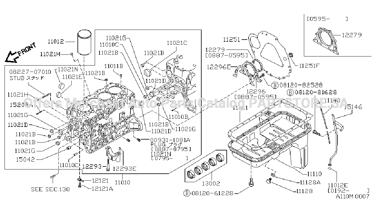 Cylinder Block Oil Pan