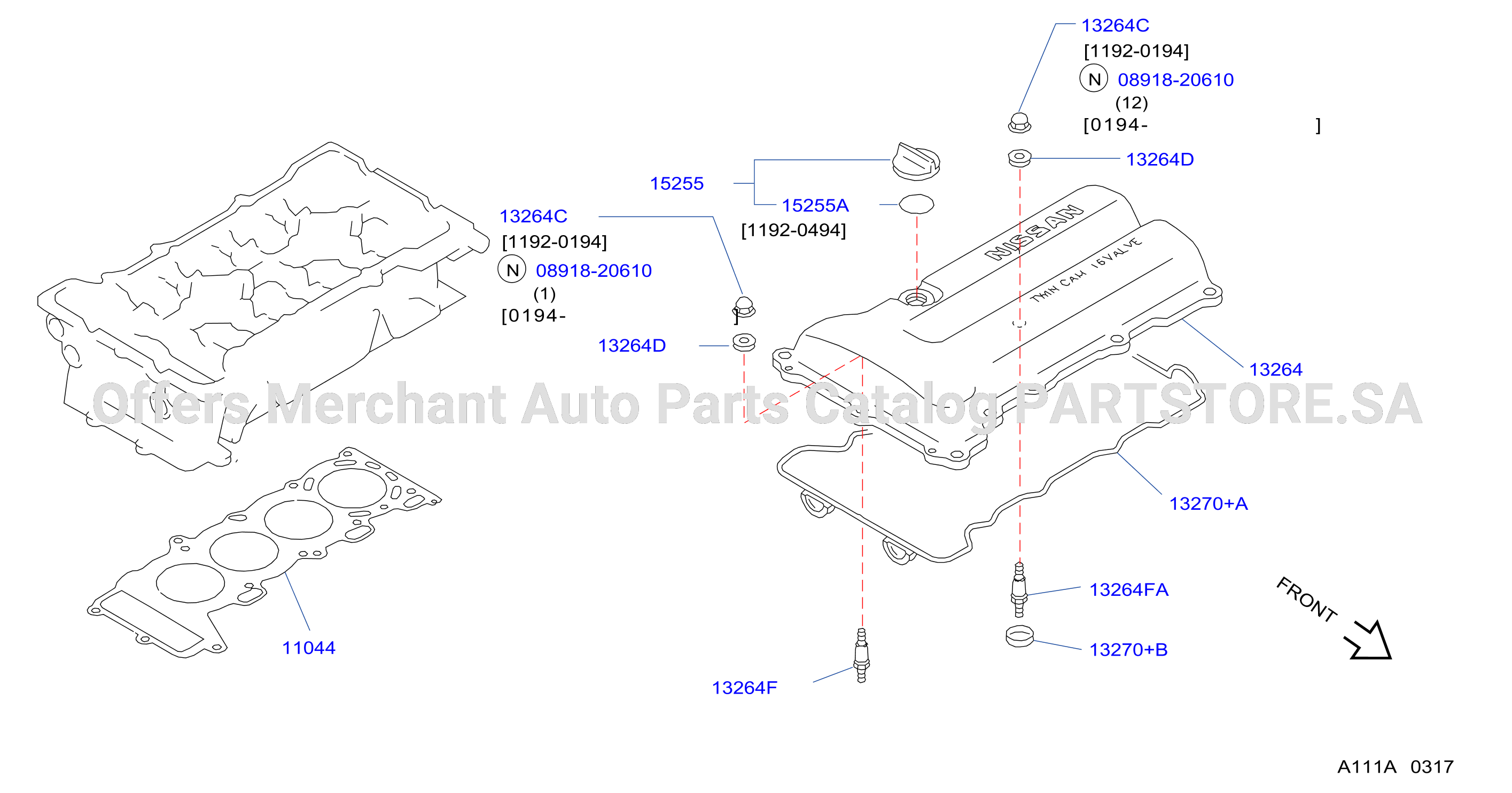 Cylinder Head Rocker Cover Rocker Cover Head Gasket