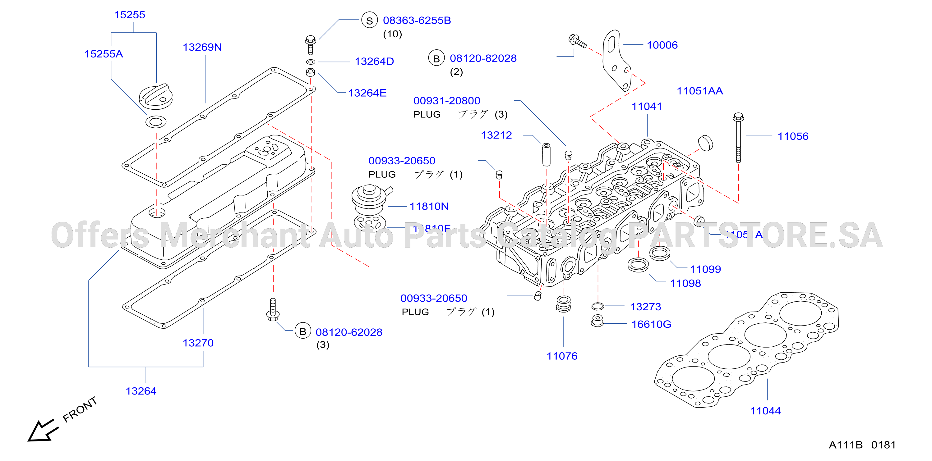 Cylinder Head Rocker Cover