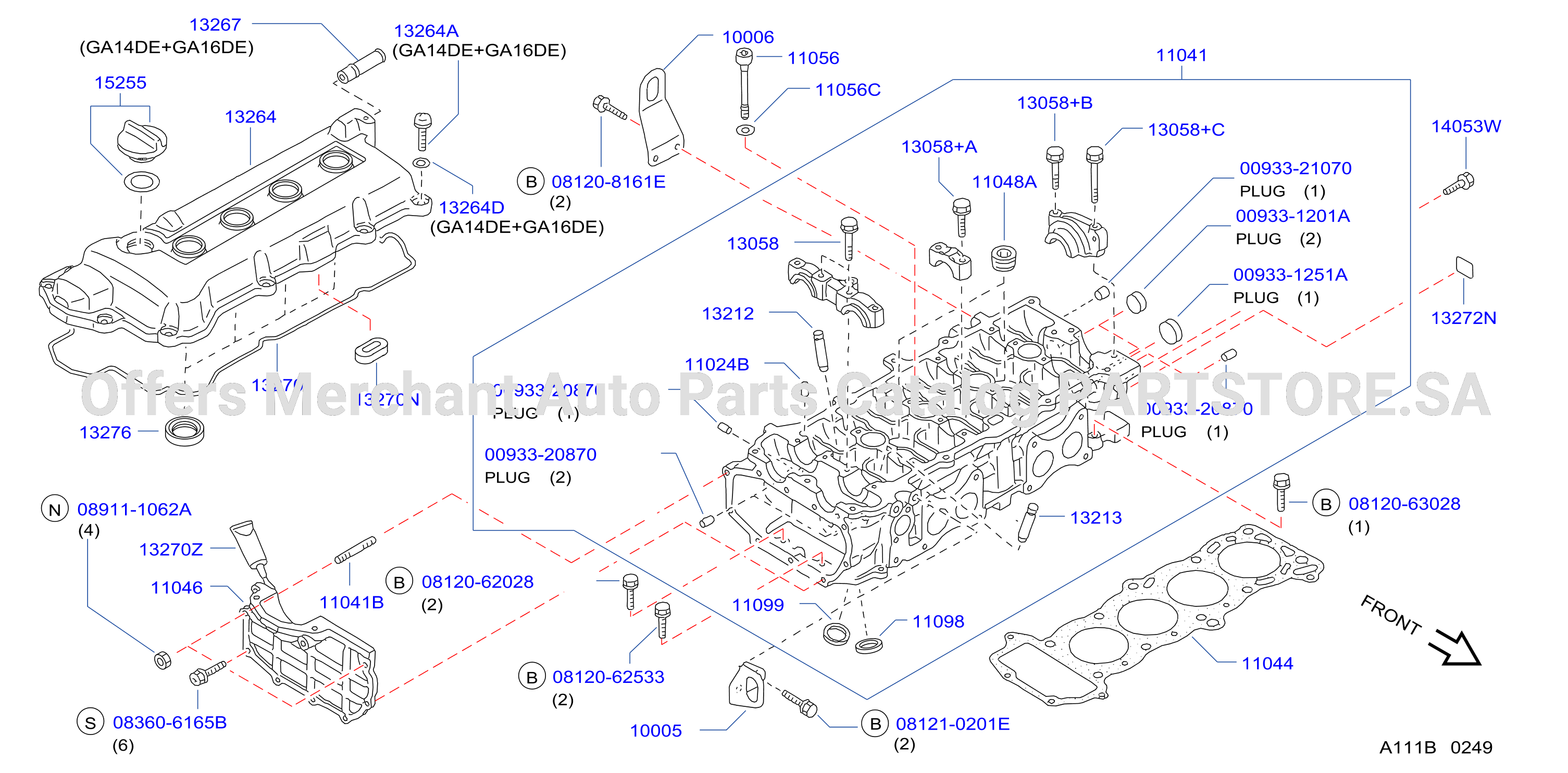 Cylinder Head Rocker Cover