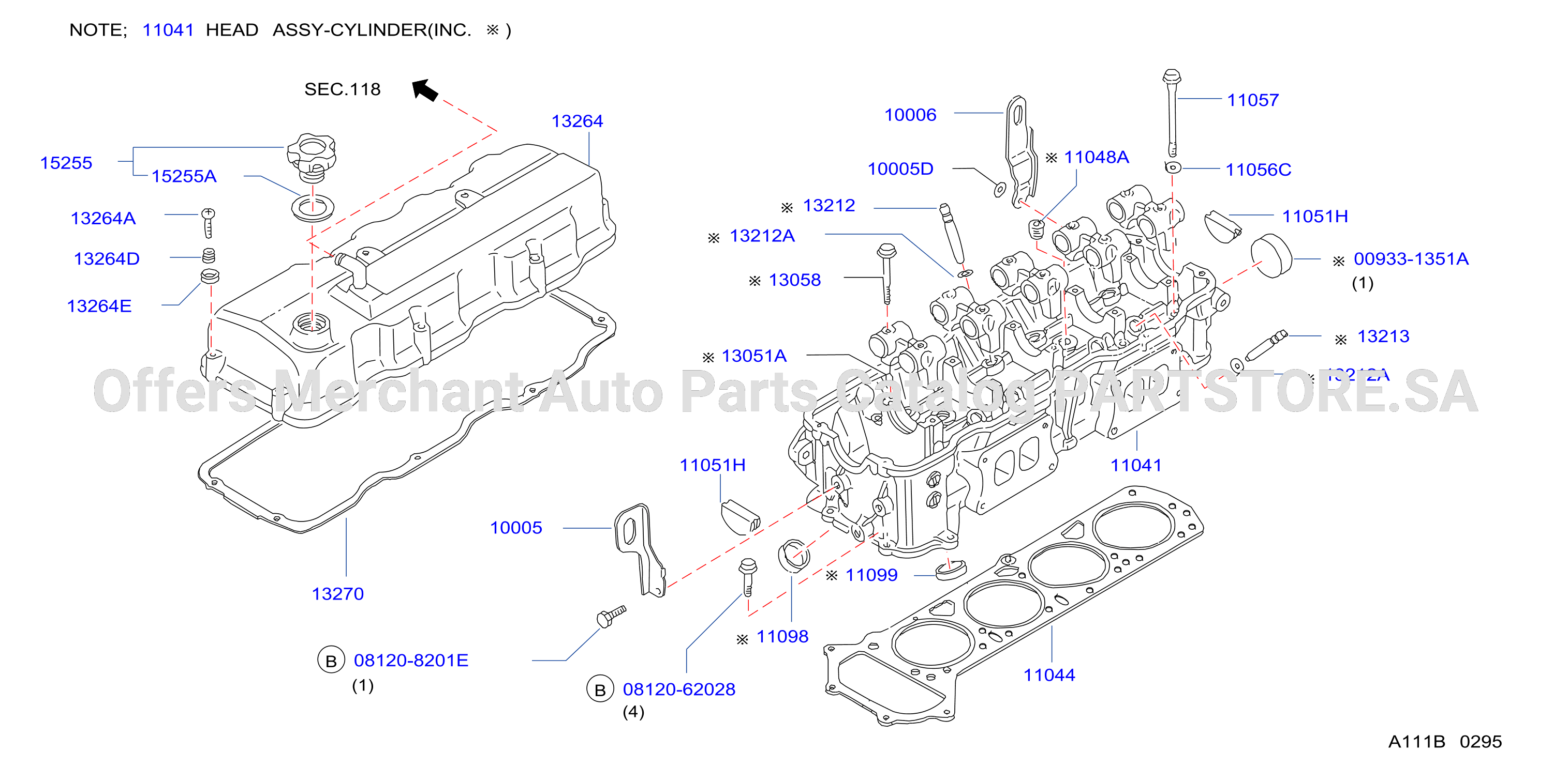 Cylinder Head Rocker Cover