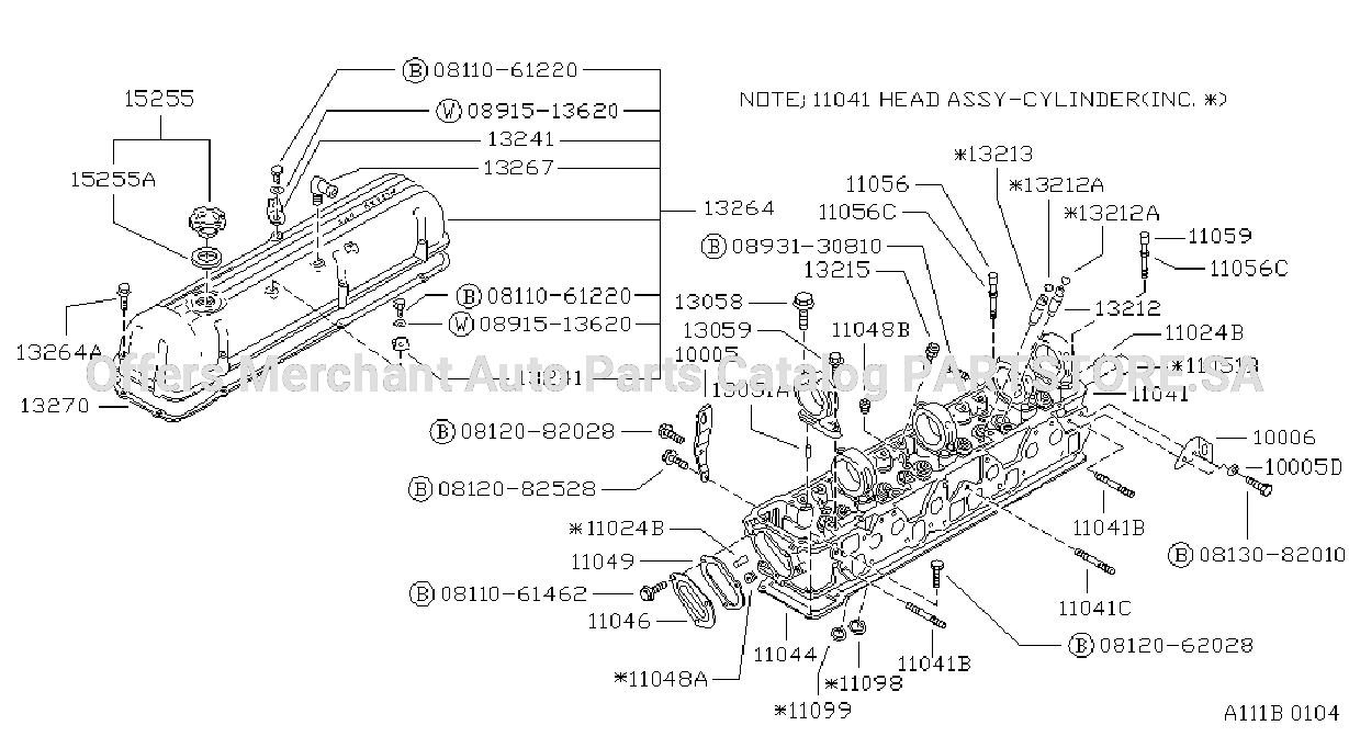 Cylinder Head Rocker Cover