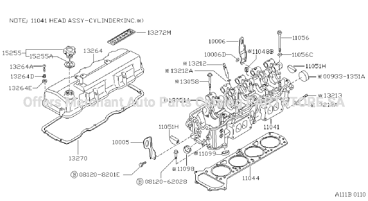 Cylinder Head Rocker Cover