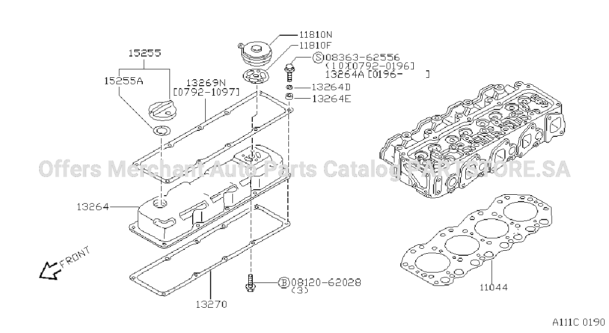 Cylinder Head Rocker Cover Assy