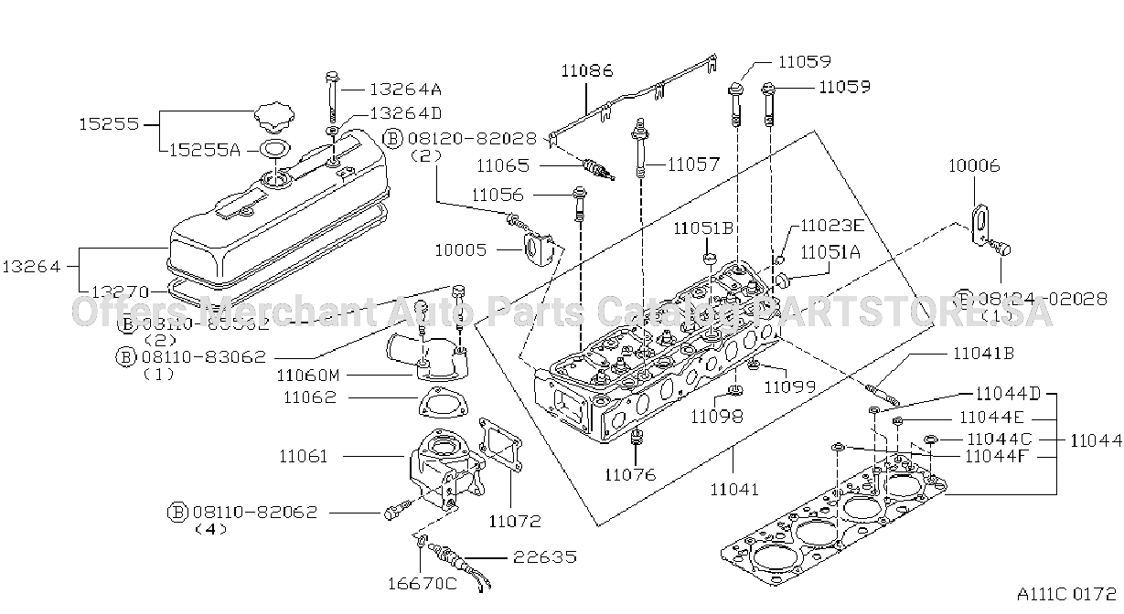 Cylinder Head Rocker Cover