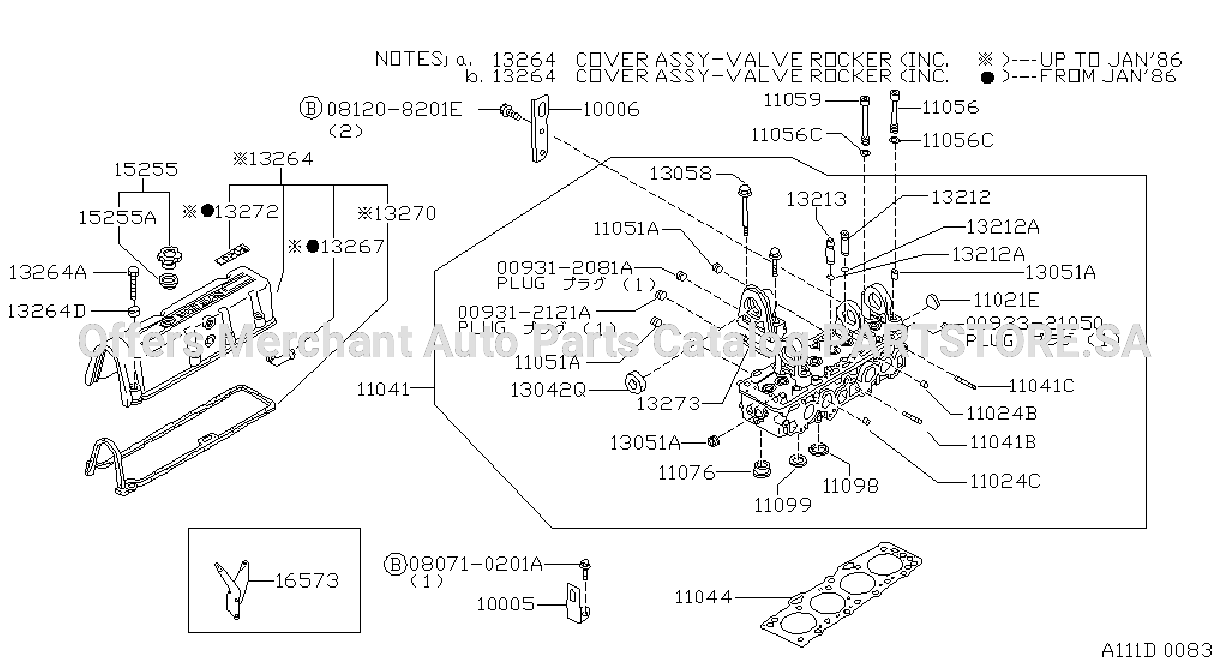 Cylinder Head Rocker Cover
