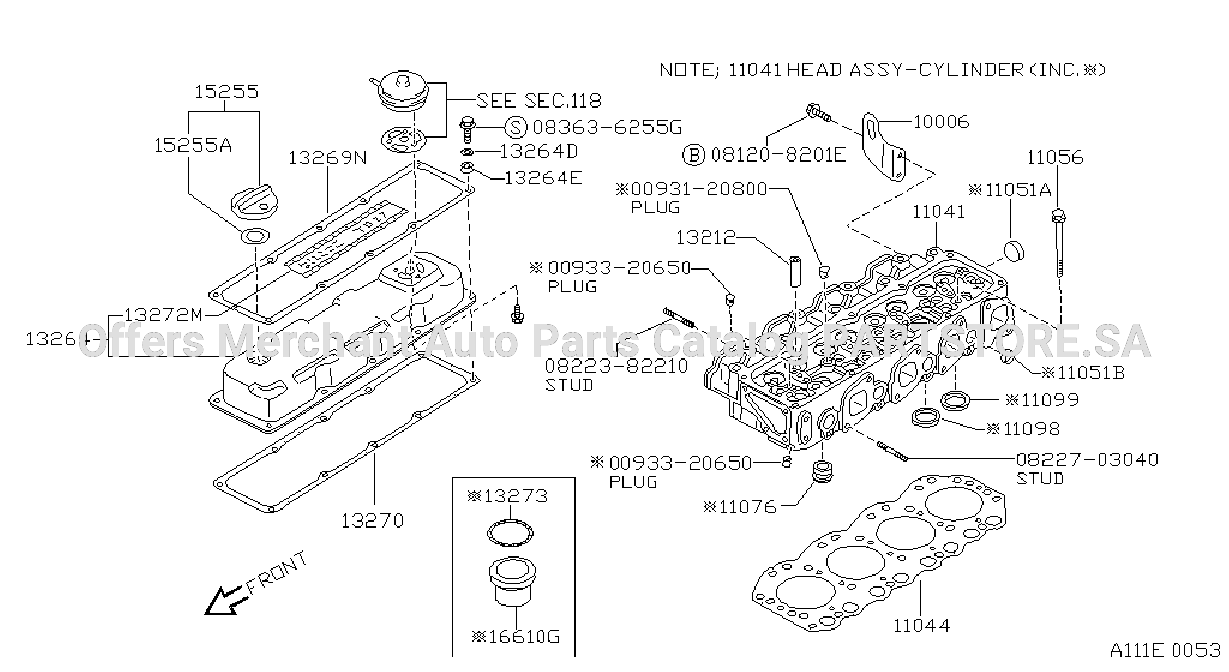 Cylinder Head Rocker Cover