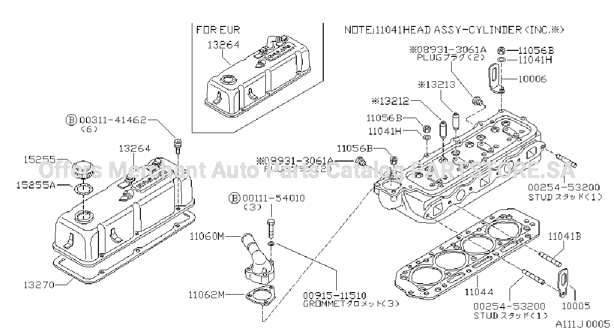 Cylinder Head Rocker Cover