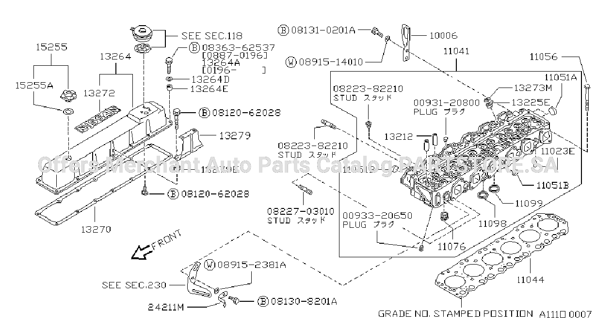 Cylinder Head Rocker Cover