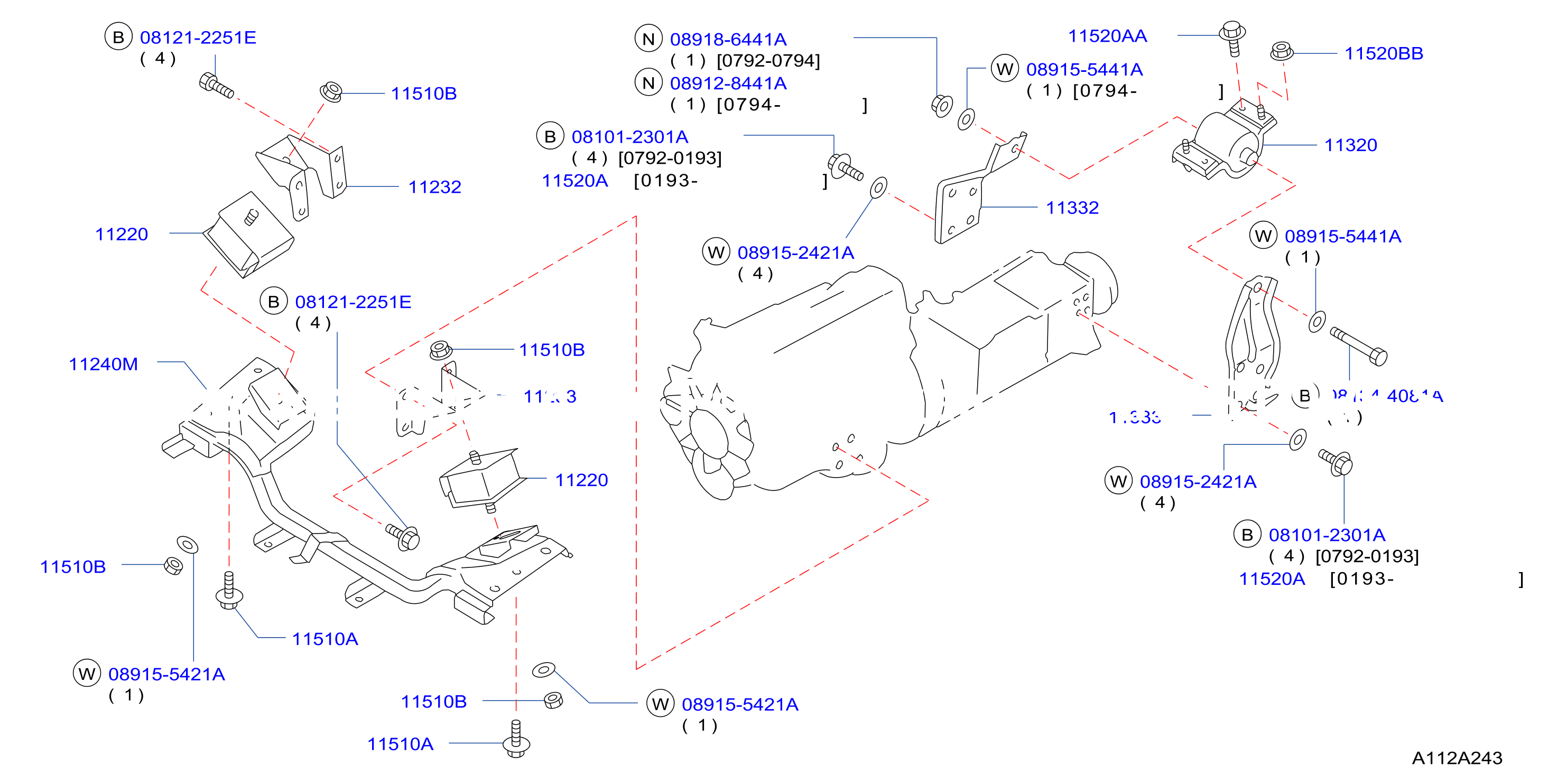 Engine Transmission Mounting