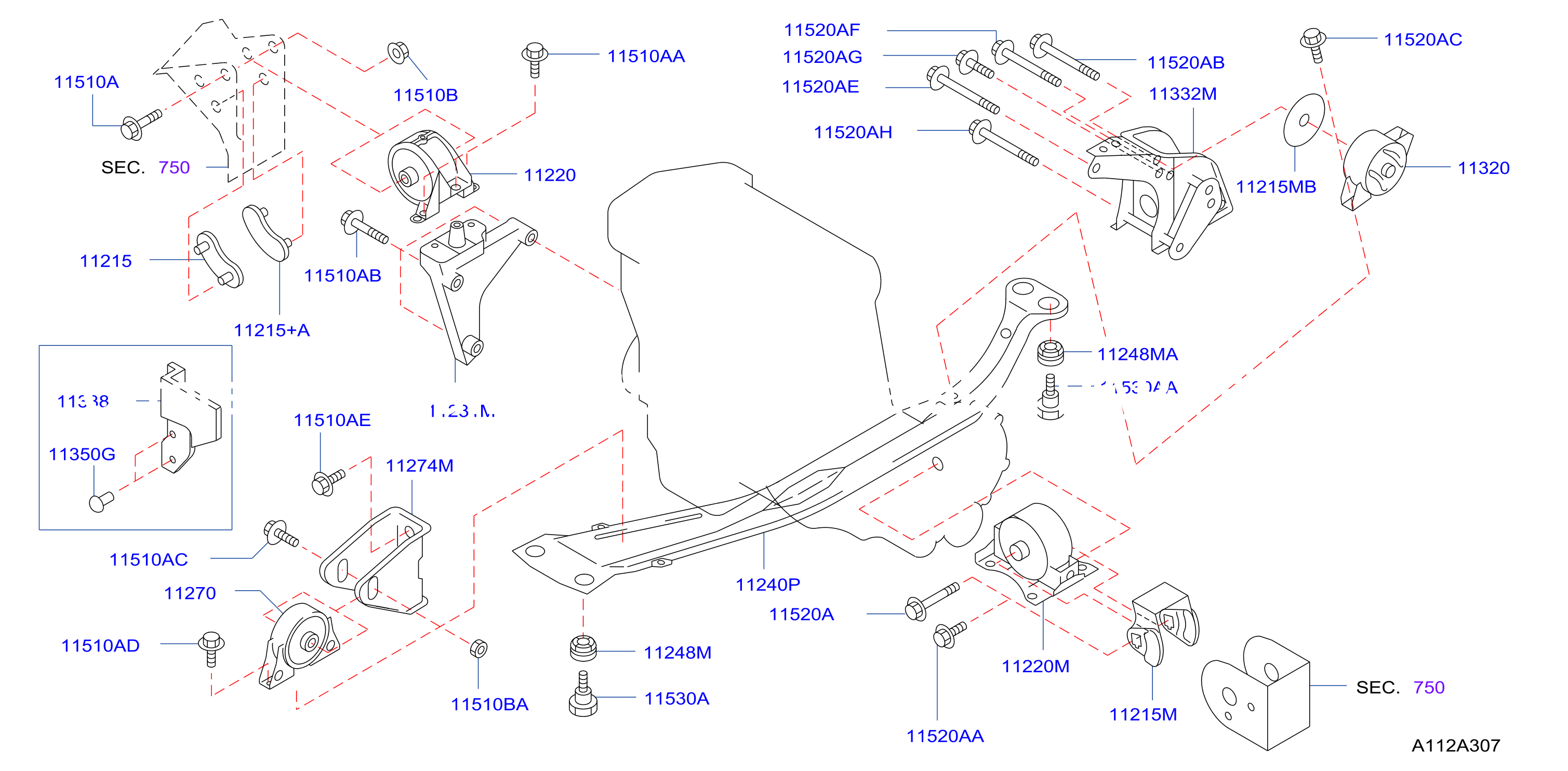 Engine Transmission Mounting